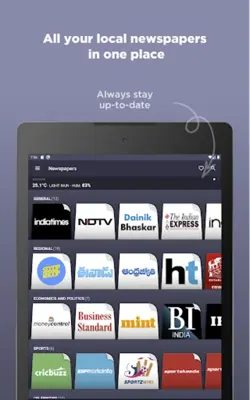 India Newspapers android App screenshot 2
